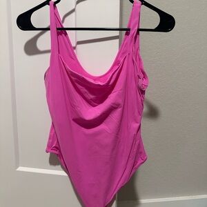 SKIMS Vibrant Pink Bodysuit